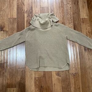 Michael Kors Women's Tan Turtleneck Sweater, Size P/L